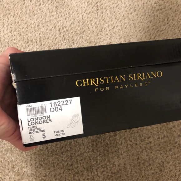 Nude suede heels - Picture 5 of 7